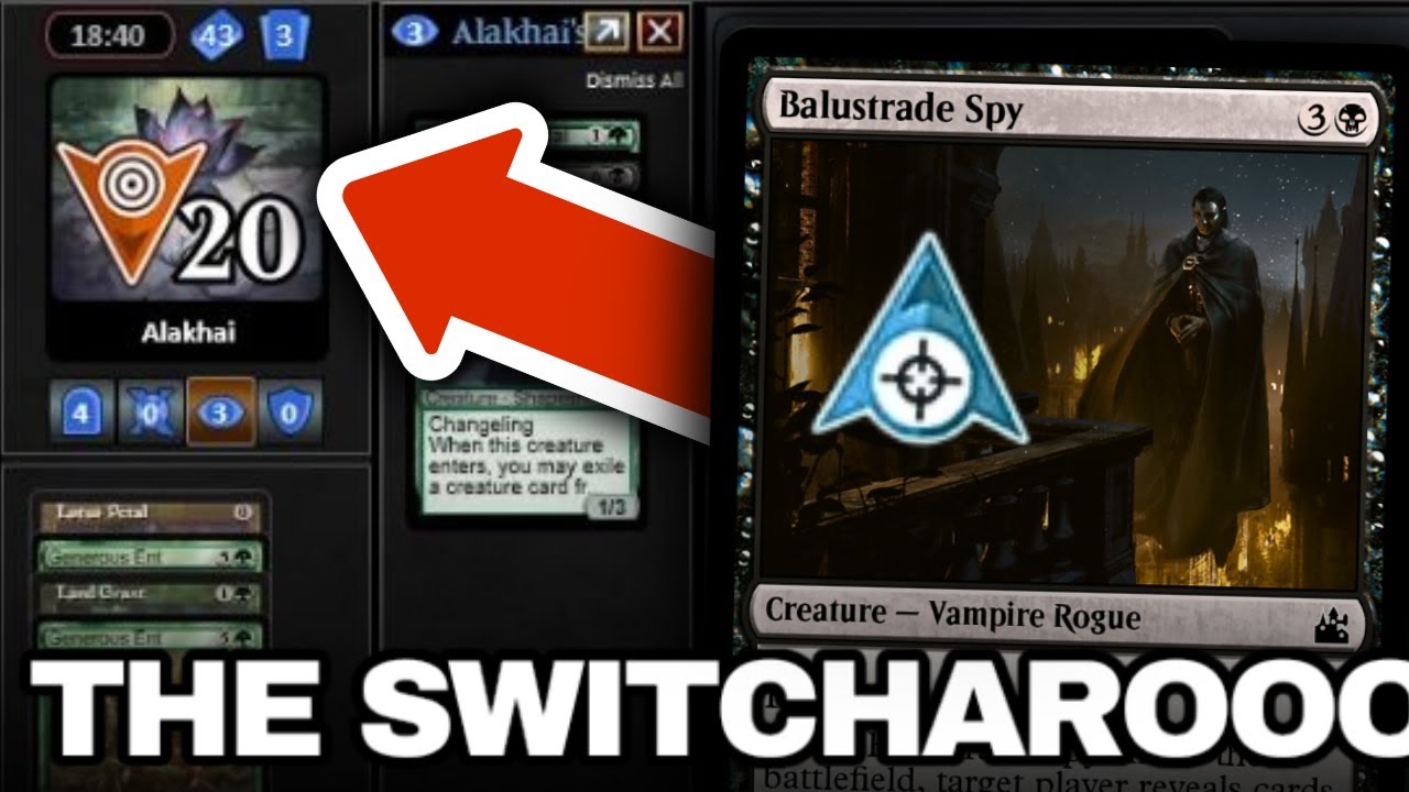 The Fastest Wins In Pauper - One Land Spy Is *BROKEN* - Ban Balustrade Spy!? | MTGO League Gameplay