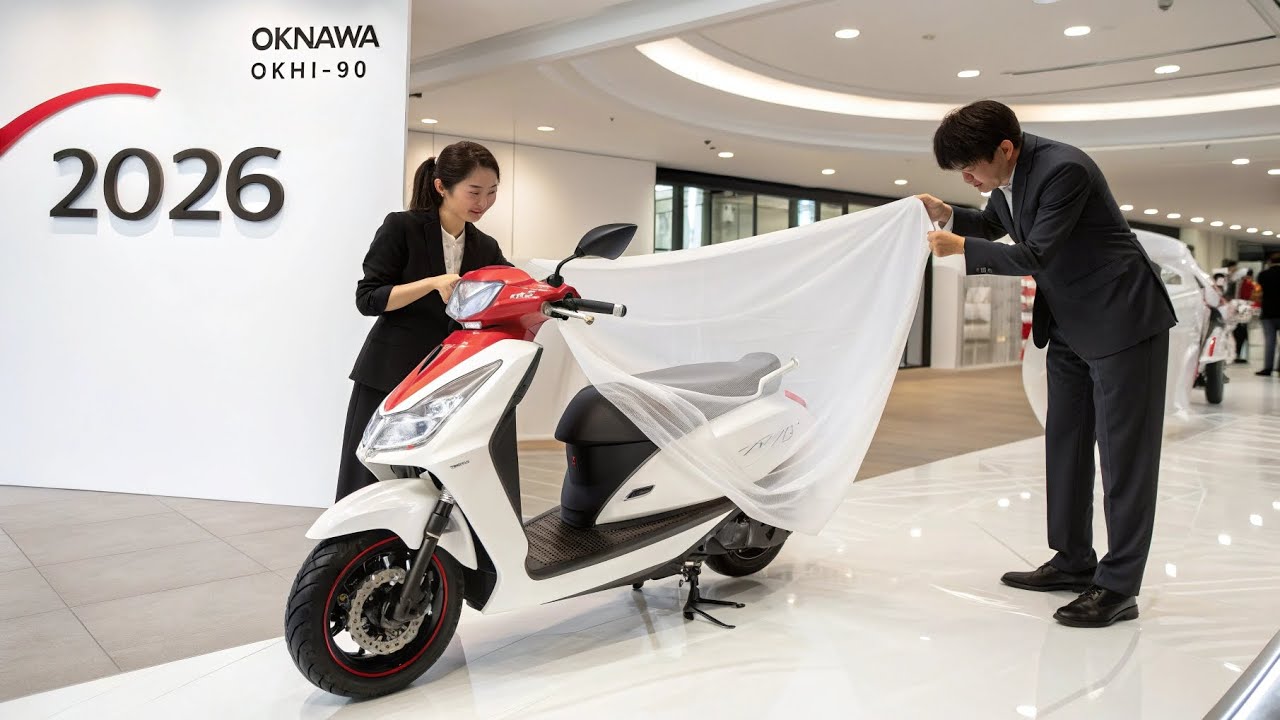 2026 Okinawa Okhi-90 Electric Scooter Unveiling the Future of Urban Mobility