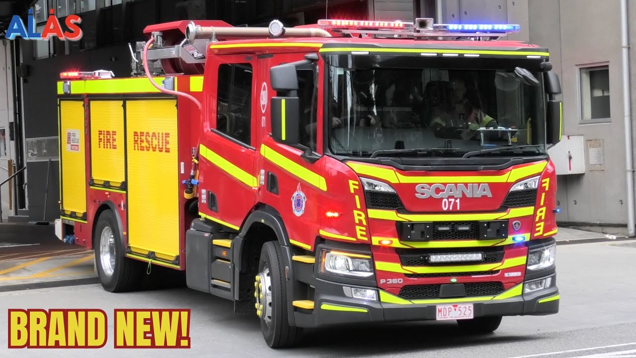 *BRAND NEW* FRV // Next-Gen Scania Heavy Pumper 38A - Code 1 Turnout w/ Early Siren | FIP, St Kilda