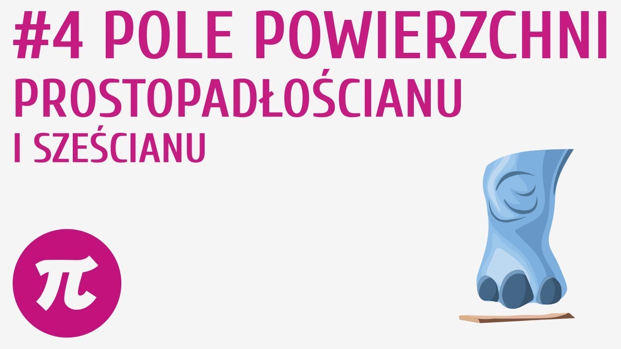 Pole powierzchni prostopadłościanu i sześcianu #4 [ Figury przestrzenne - wprowadzenie ]