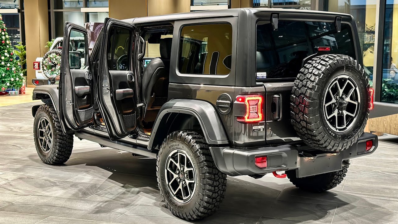 All New 2025 Jeep Wrangler Rubicon 4x4 AT | Full Walkaround Review
