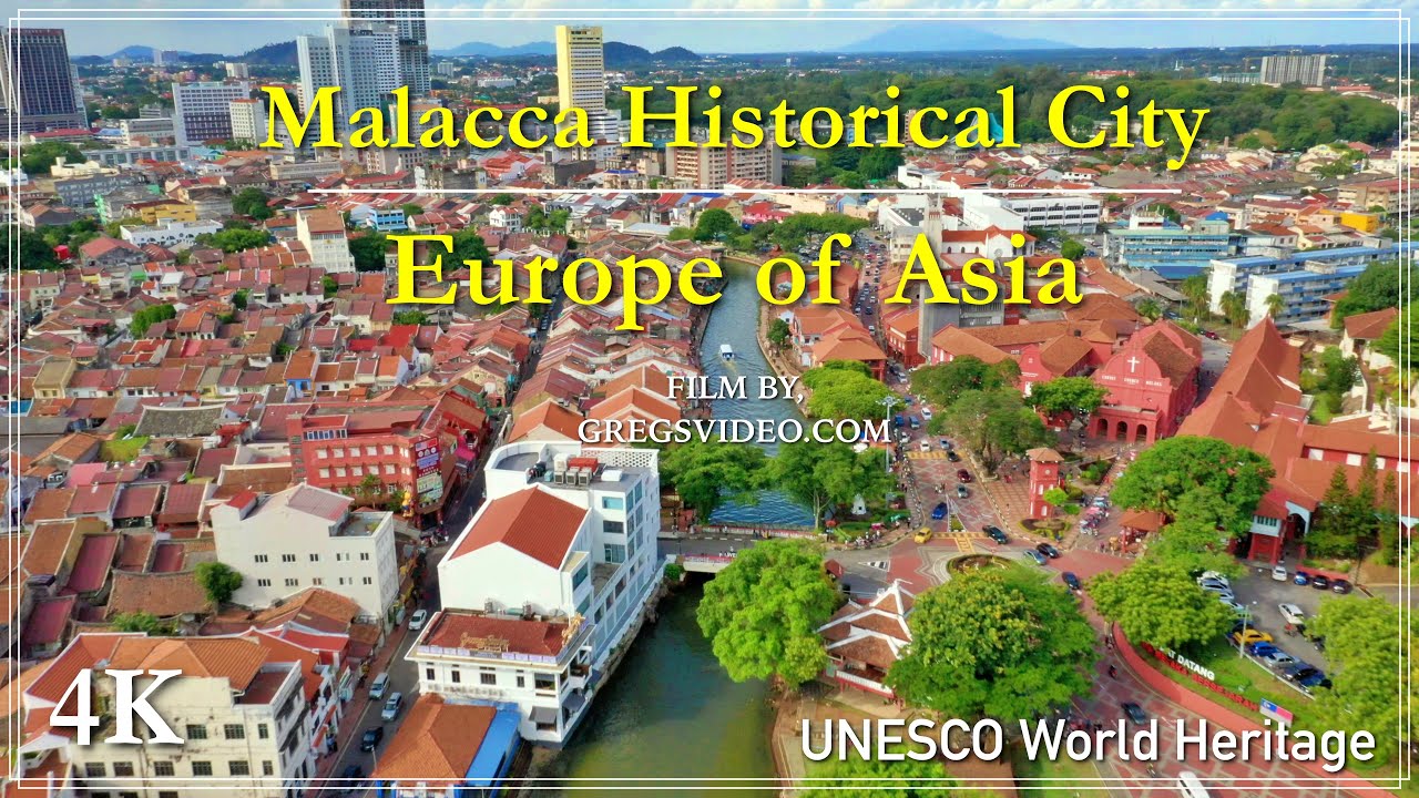 Drone Footage of Malacca Historical City // More Beautiful after MCO/ LOCKDOWN ??