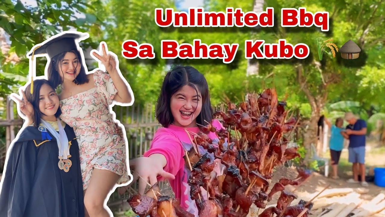 Nagluto kami ng Higanteng BBQ dito sa Kubo | Graduate na si Jolina | Ka Mangyan Vlogs