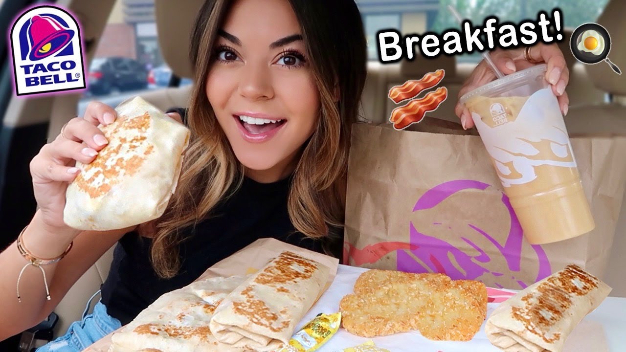 My First Time Trying Taco Bell's Breakfast!!