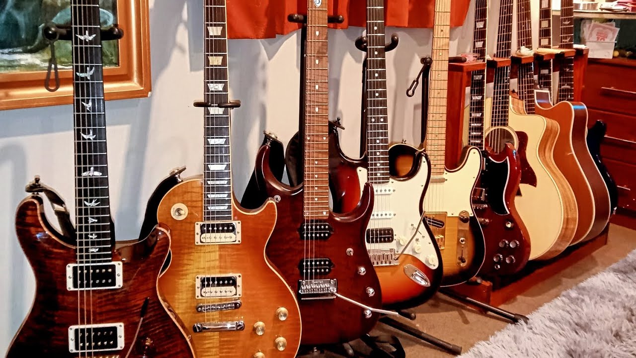 PRS CUSTOM 22 CORE USA - Orange Tigger TEN TOP