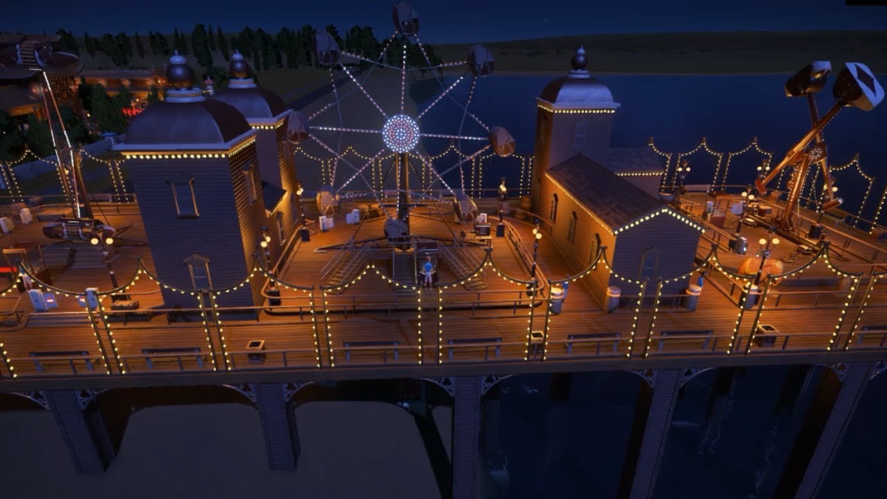 Let's Play Planet Coaster - Vintage Park - Episode 12 - Heritage Pier