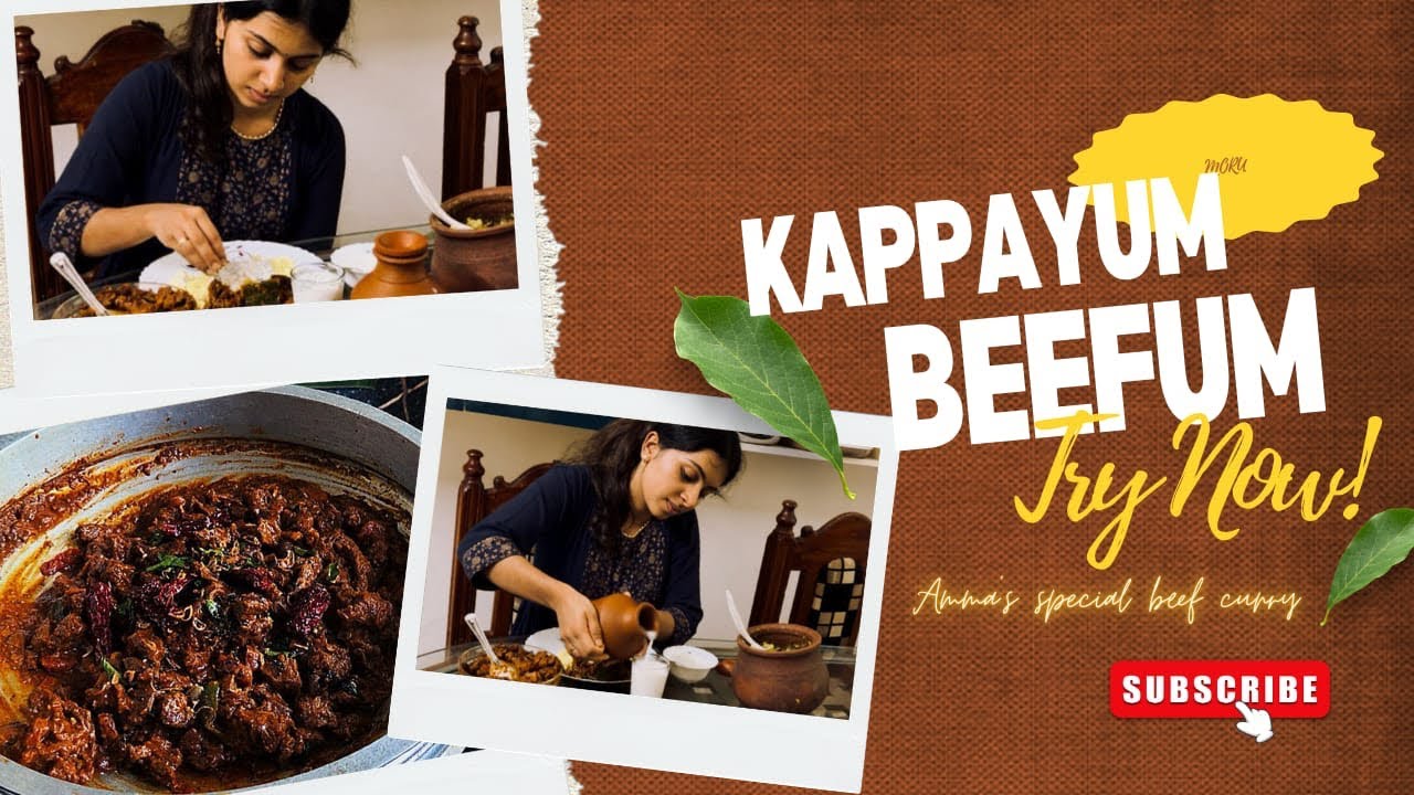 Kappayum Beefum #teasty #bestcombination 