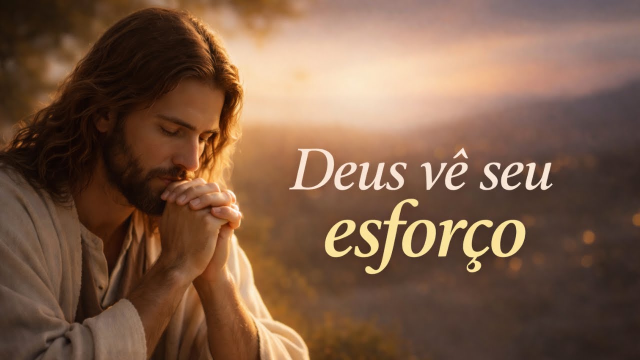 Deus Vê Seu Esforço | Uma Mensagem Para Quem Está Cansado.