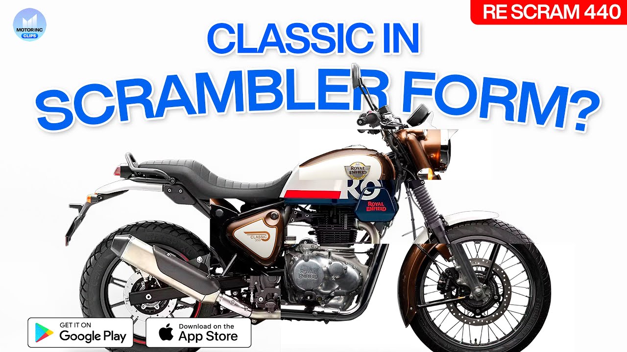 How RE Scram 440 is similar to Classic 350 | #MotorIncClips
