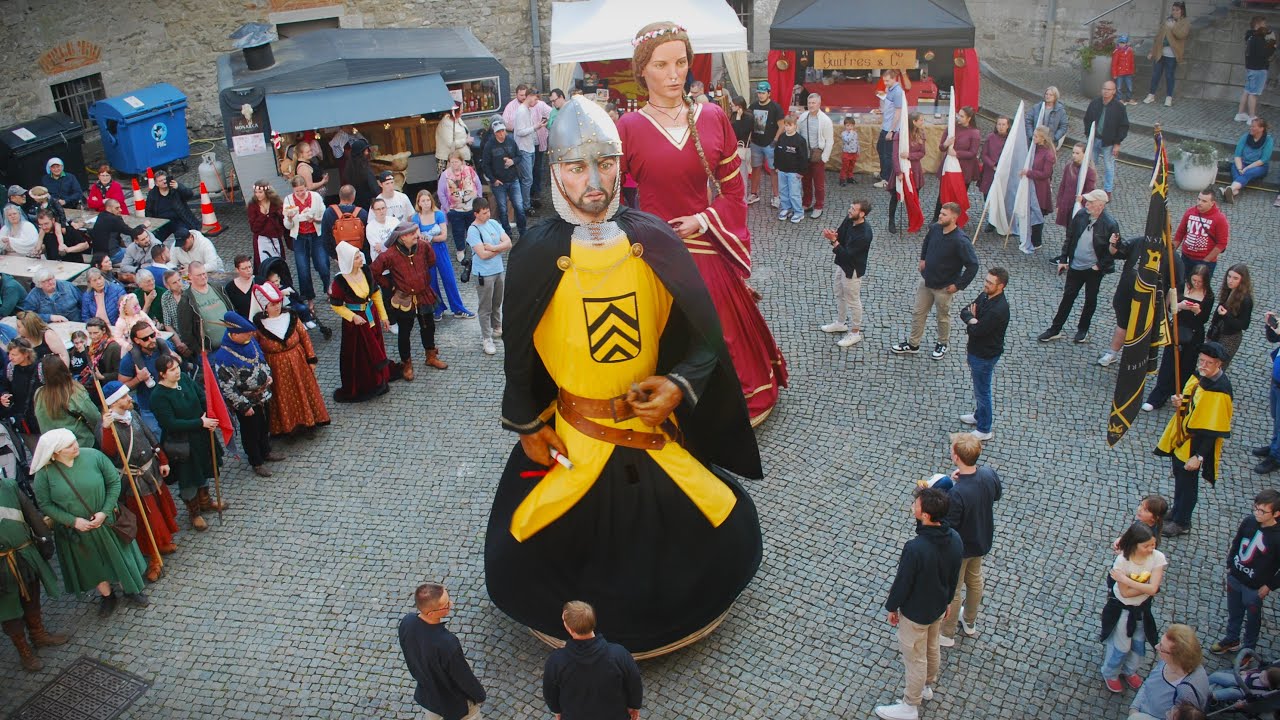 Baudouin IV & Alix de Namur - Fêtes de Burbant 2025 (Ath)