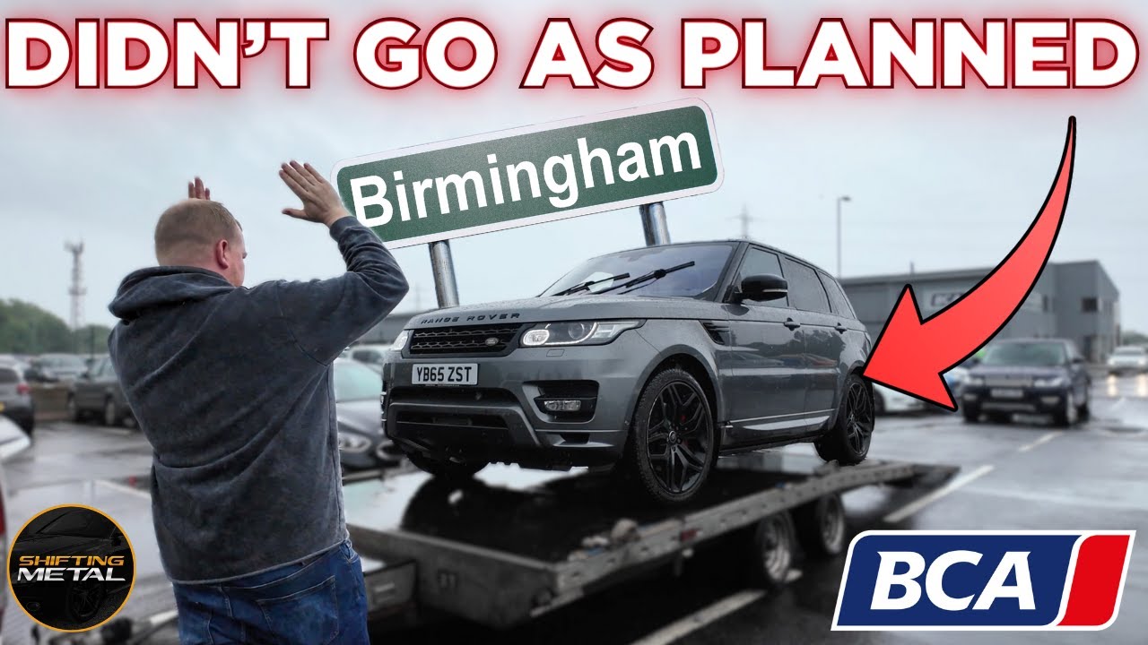 Я купил 3 ДЕШЕВЫХ Range Rover Sports на автомобильном аукционе в Бирмингеме!
