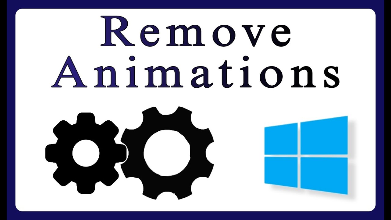 How to Disable/Enable Animations in Windows 10 | Turn On/Off Animations | Quick Tutorial!