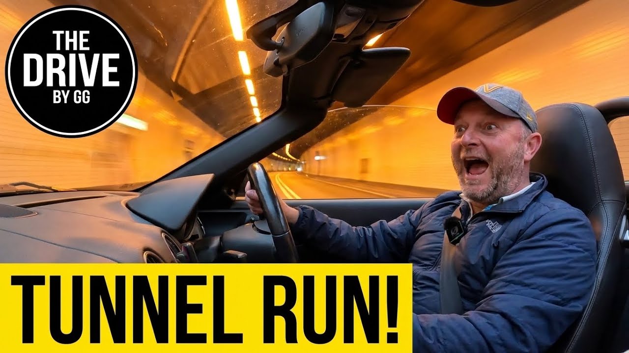 987 Boxster in A Tunnel and on the Motorway