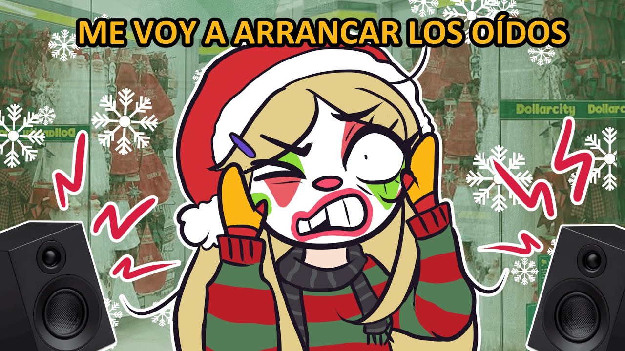 un video feo sobre ESAS HORRIBLES CANCIONES que ponen en las tiendas y odio mucho 😡