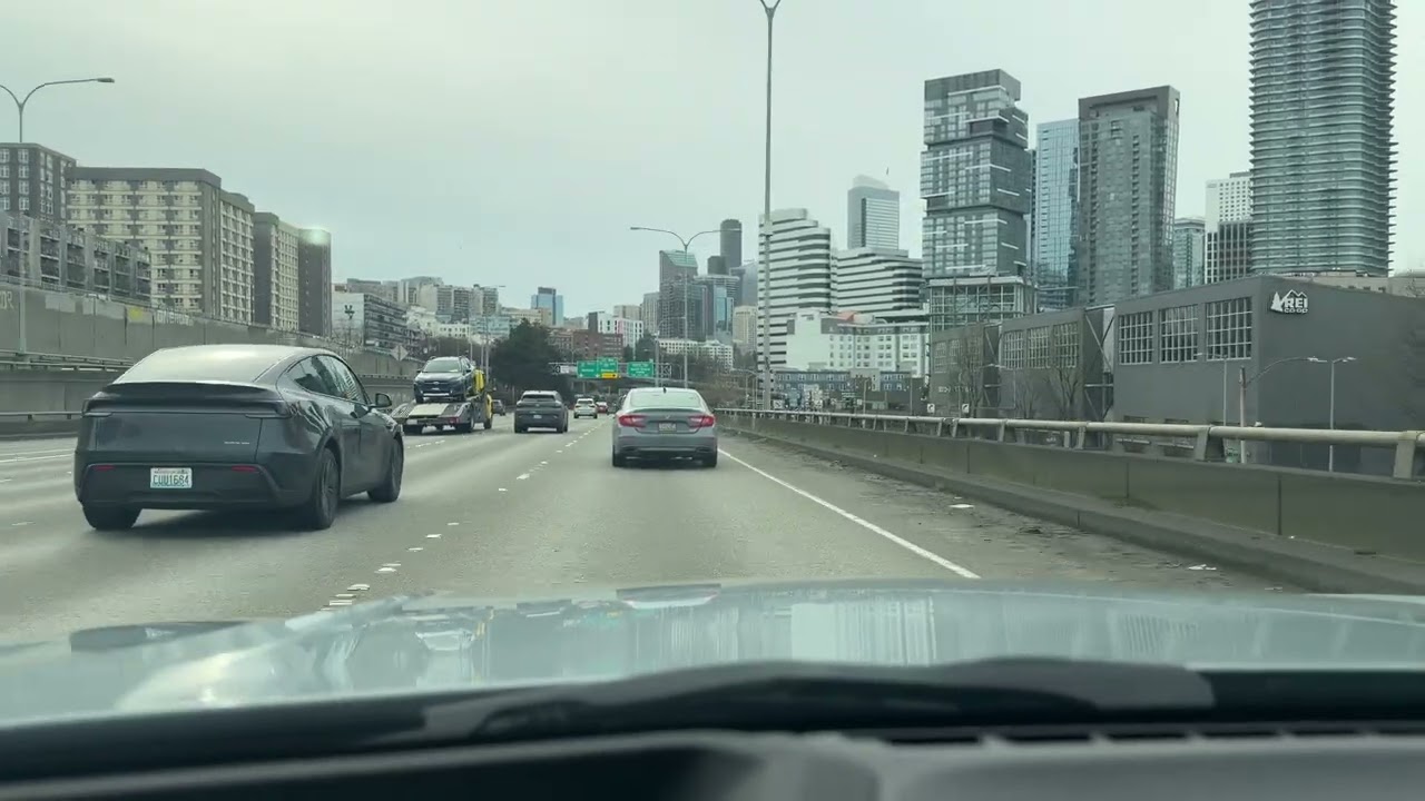 POV drive through Seattle streets and downtown. #Seattle #POVDriving #CityDrive  #DowntownSeattle