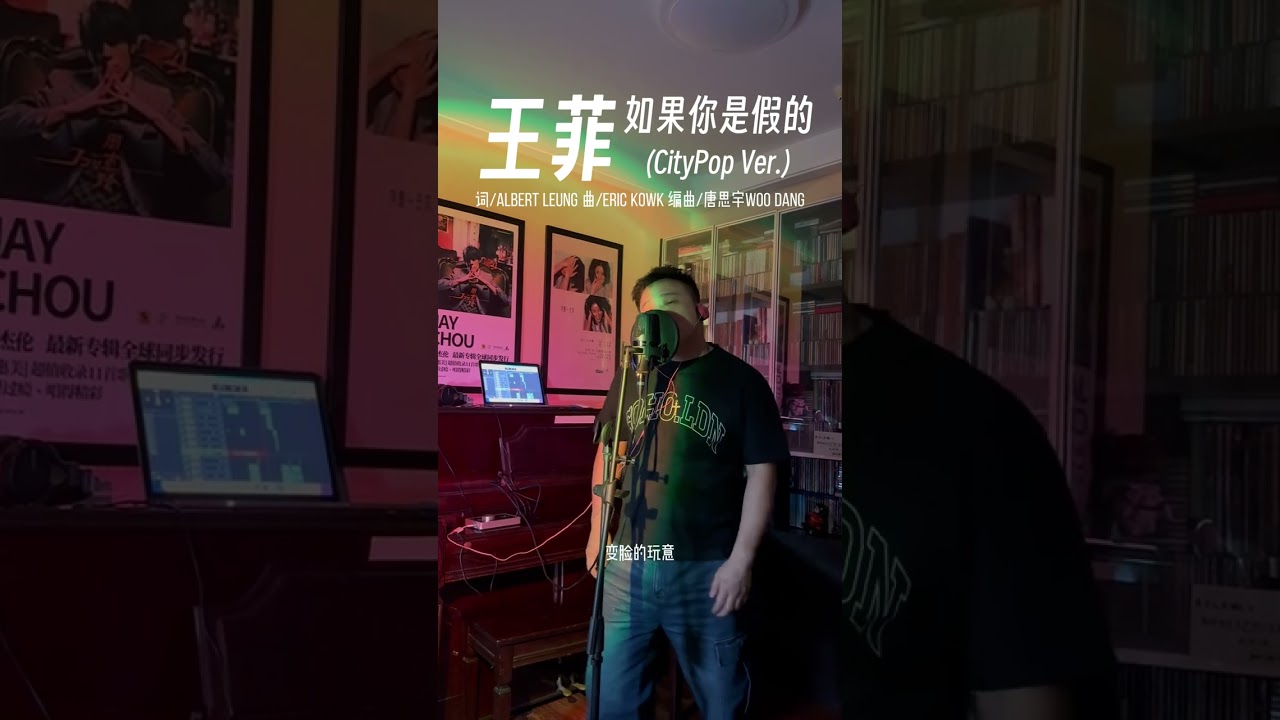 翻唱 王菲 如果你是假的 CityPop Ver.
