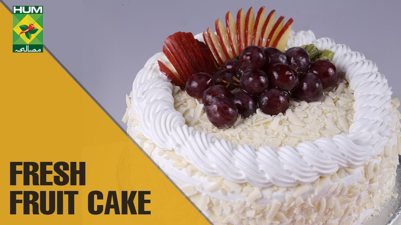 Fresh Fruit Cake | Evening With Shireen | Masala TV Show | Shireen Anwar