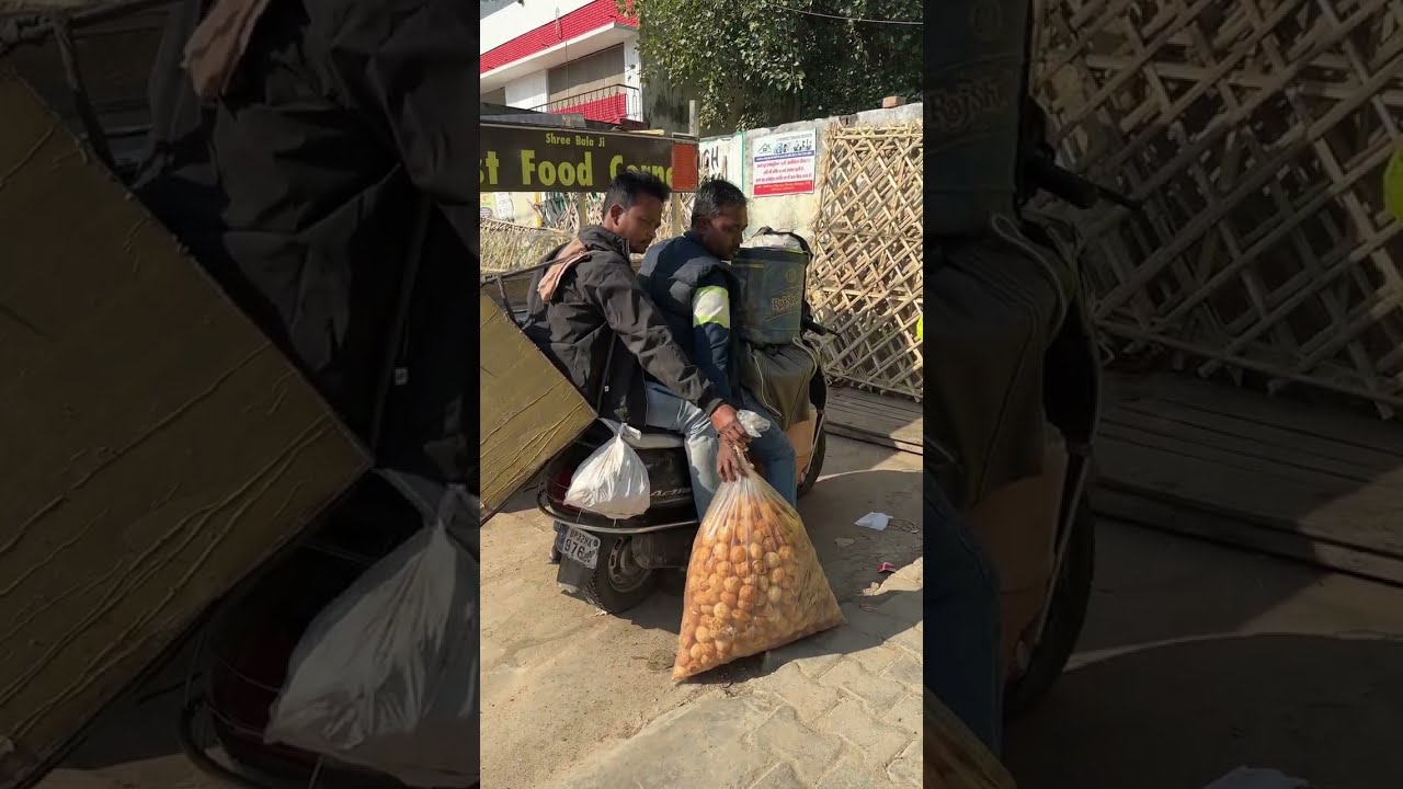 Lucknow Most Famous Instant Flavour Wali Pani Puri | Indian Street Food