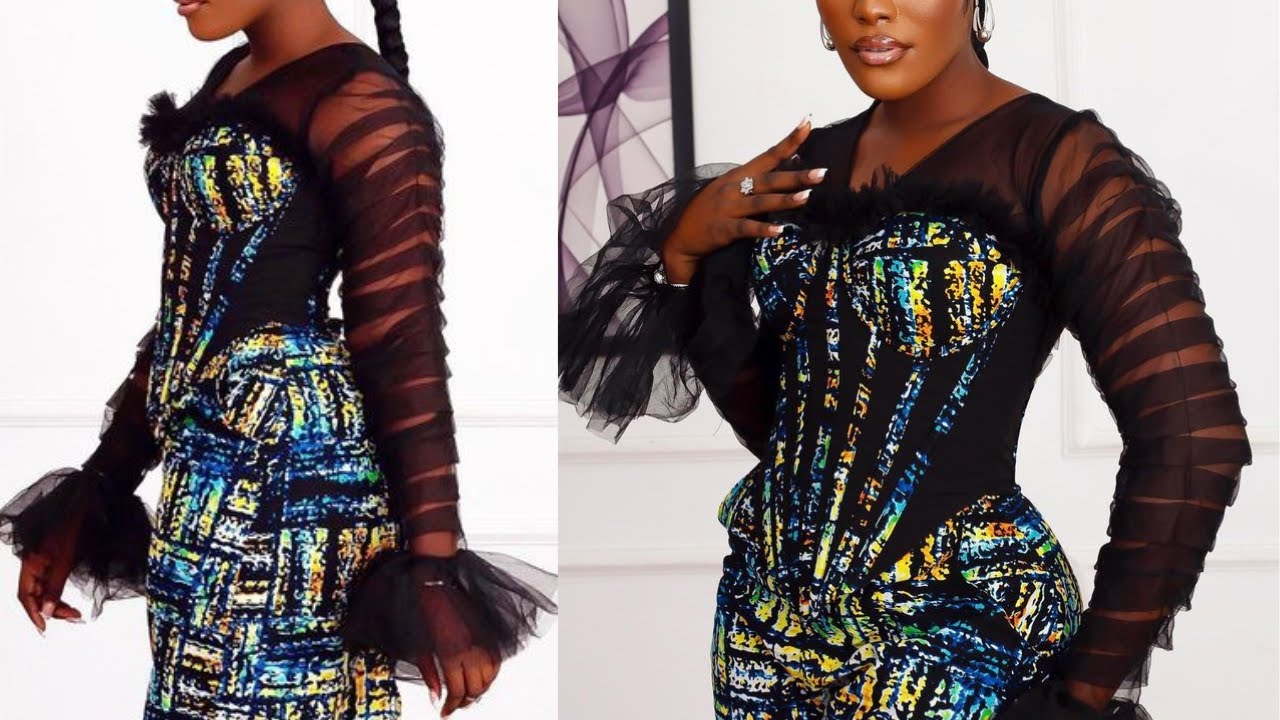 How to cut and sew Pleated NET sleeves with ruffled wrist