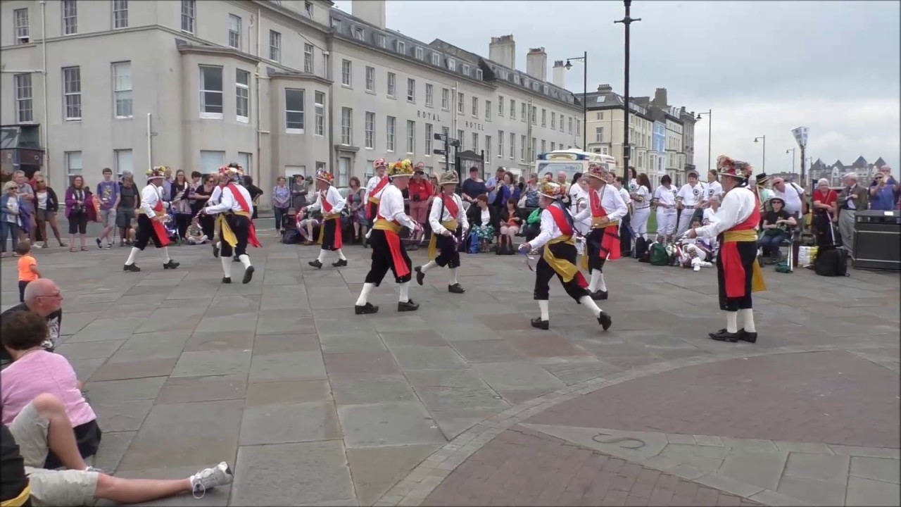 Rumworth Morris of Bolton - Whitby Folk Week 2017