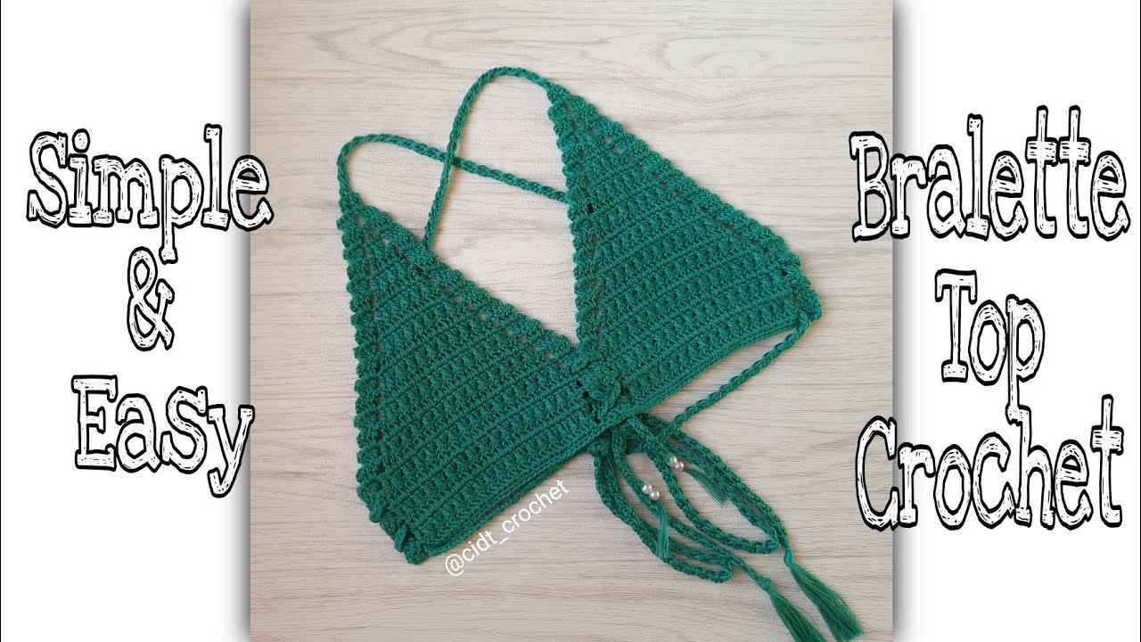 Bralette Top Crochet / Clark Ian Tuazon