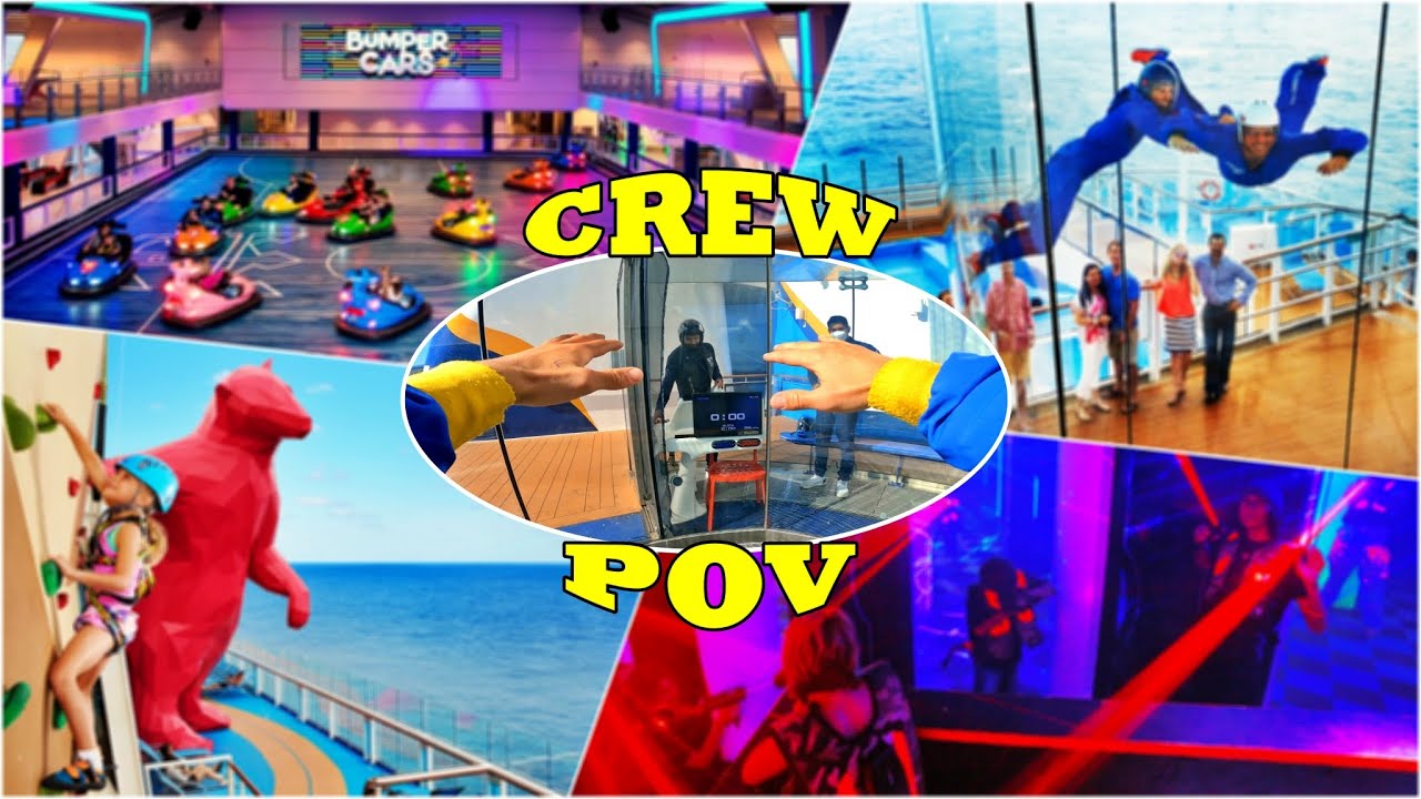 Day In The Life Of A Sports Staff On A Cruise Ship - Royal Caribbean
