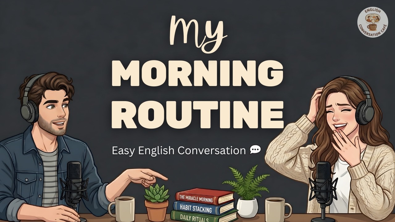My Morning Routine in English | Real Conversation for Beginners | Learn English | English Podcast