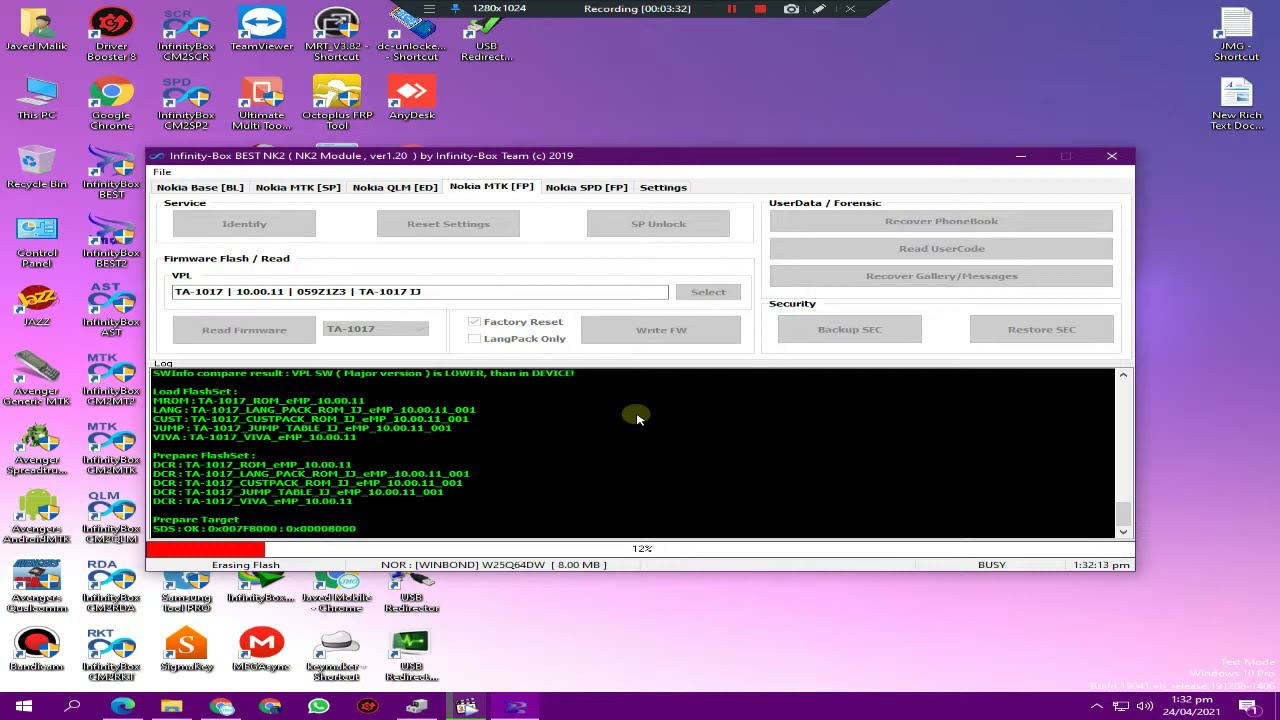 Nokia 130 TA-1017 Flashing Urdu Tested File By InfinityBEST 100% Working