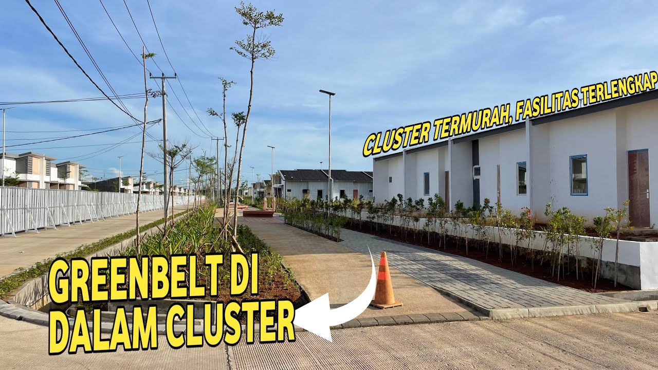 CLUSTER TERMURAH FASILITAS TERLENGKAP. CLUSTER MAGNOLIA KOTA PODOMORO TENJO 