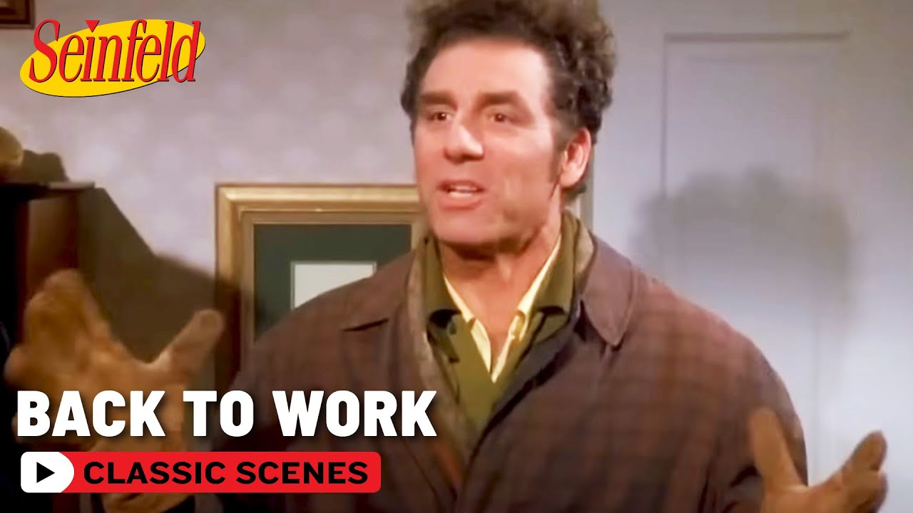 It's Back To Work For Kramer | The Strike | Seinfeld