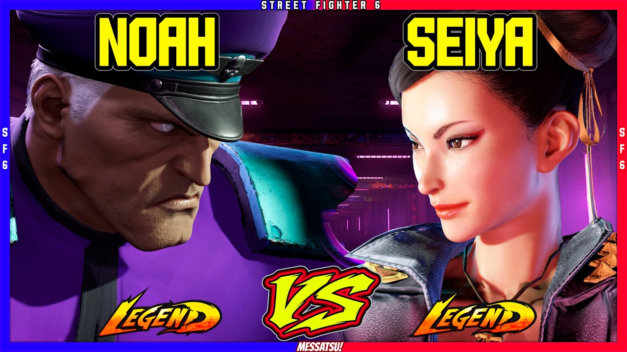SF6 Noah (M.Bison) VS Seiya (Chun li)💥Messatsu!💥スト6💥Street fighter 6