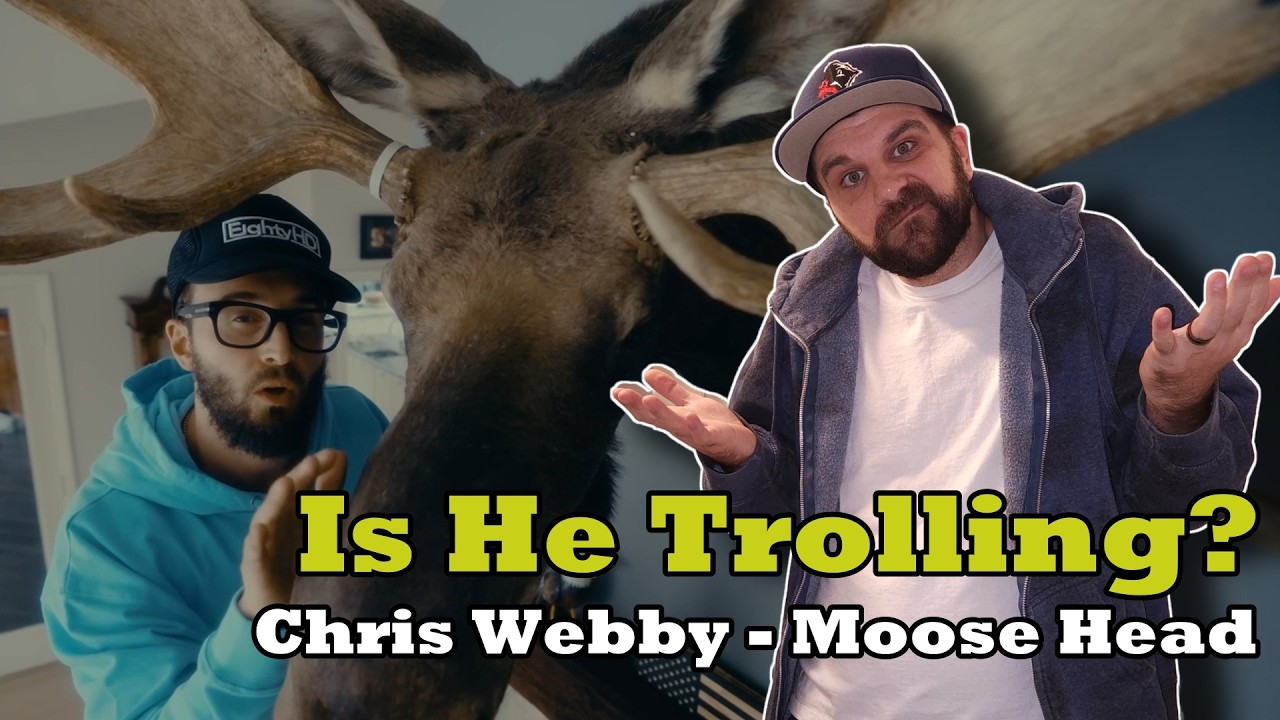 Reacting To Chris Webby - Moose Head | What A Flex!