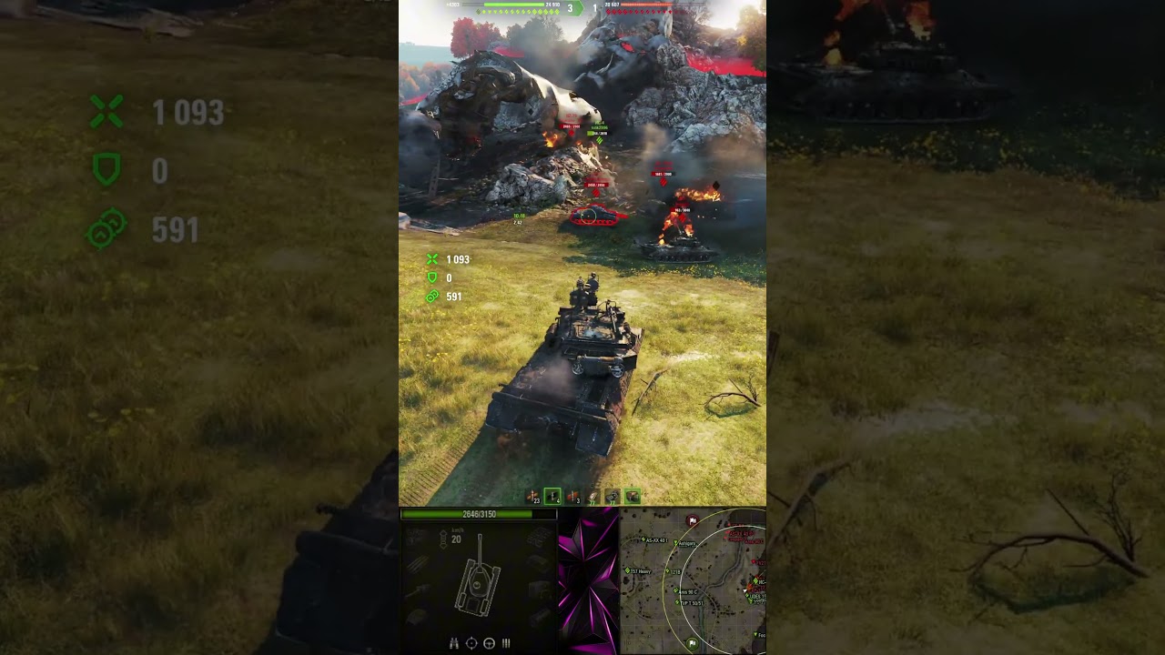 Взял 3 отметки на КР-1 - 8654 урона