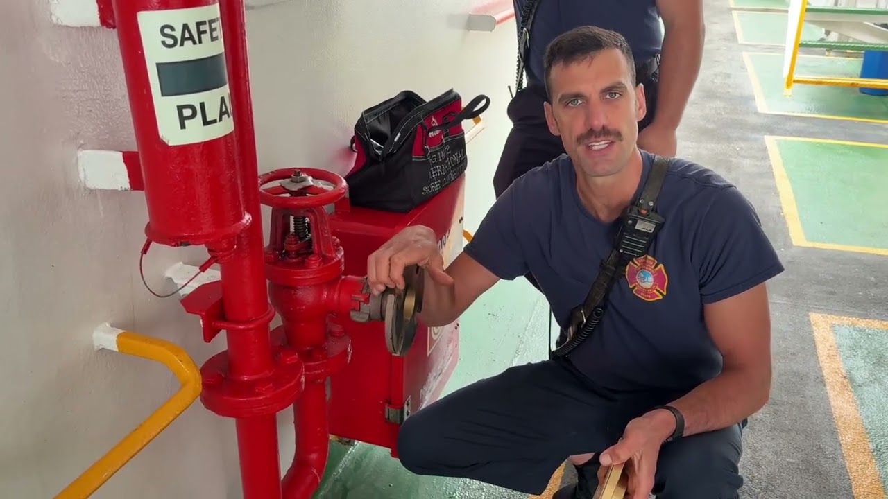 International Shore Connection procedures for Land based Fire Departments(Wilmington,DE)