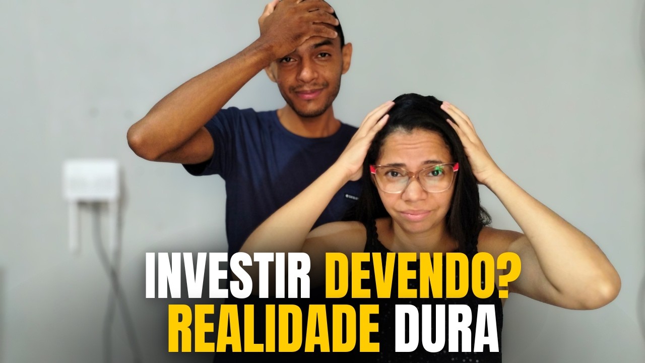 Como estamos saindo das dívidas ganhando apenas 1621,00 por mês | Não adianta investir DEVENDO