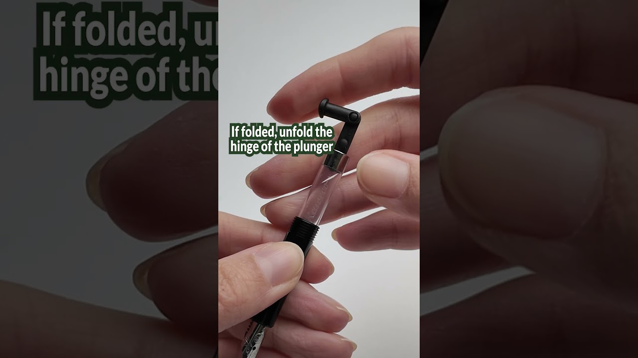 How To Fill Kaweco Mini Foldable Converter #foutainpen #howto #mini
