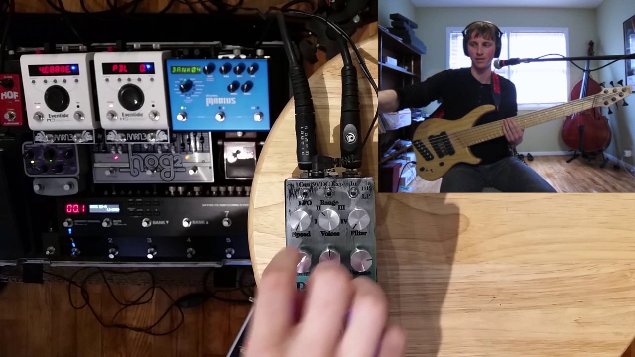 Iron Ether Polytope Review (Bass Pedal Demo - with Dingwall ABZ, Eventide H9, and Future Impact)