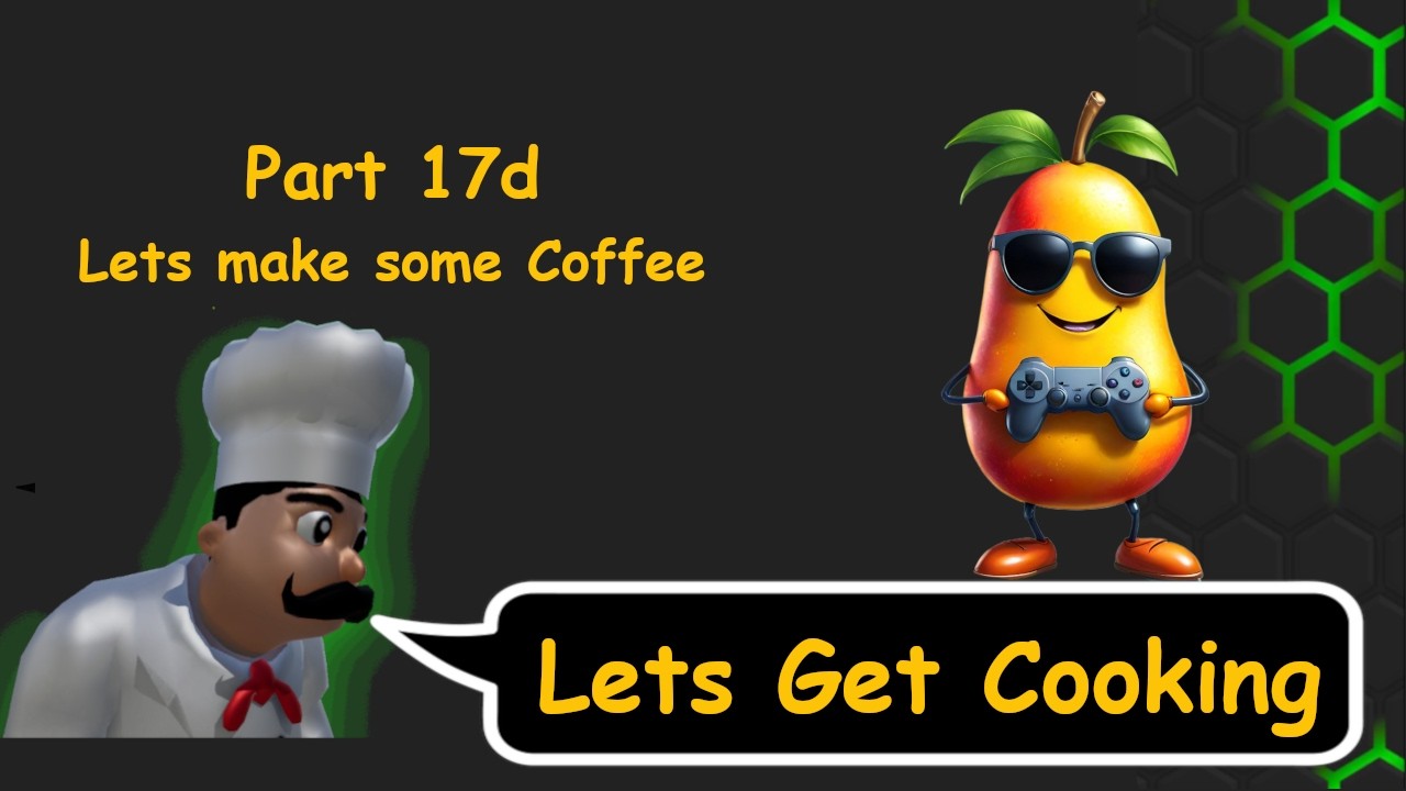 Unreal Engine 5 Cooking game (Let's Get Cooking) Part 17d Adding a coffee machine to the kitchen