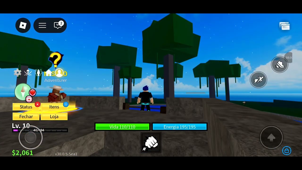 Limpando a conta do zero#blocks fruit