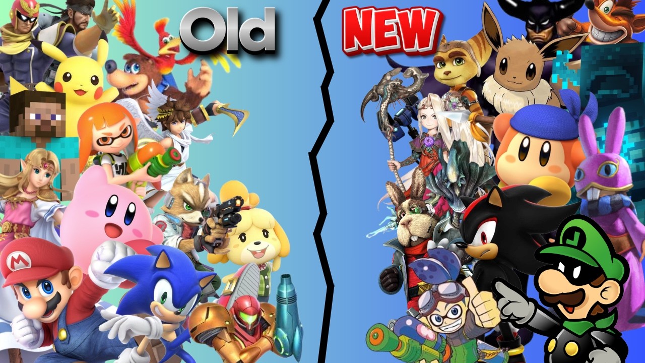 В следующую игру Super Smash Bros. добавим 100 персонажей!