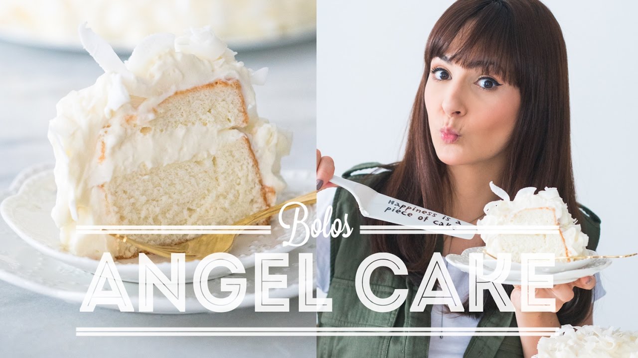BOLO NUVEM aka ANGEL FOOD CAKE | BOLO SEM GORDURA | DANI NOCE