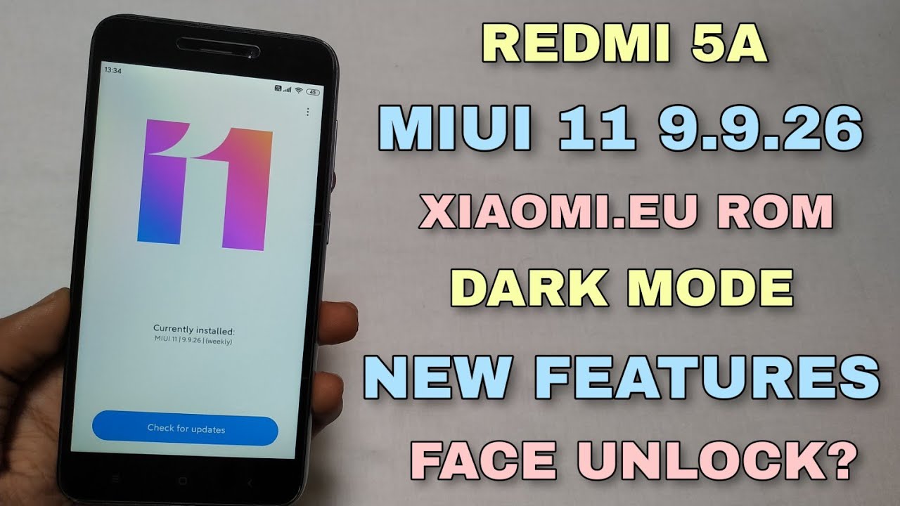 Redmi 5A MIUI 11 9.9.26 Xiaomi.Eu Rom Update | New Features & Animations | Full Review