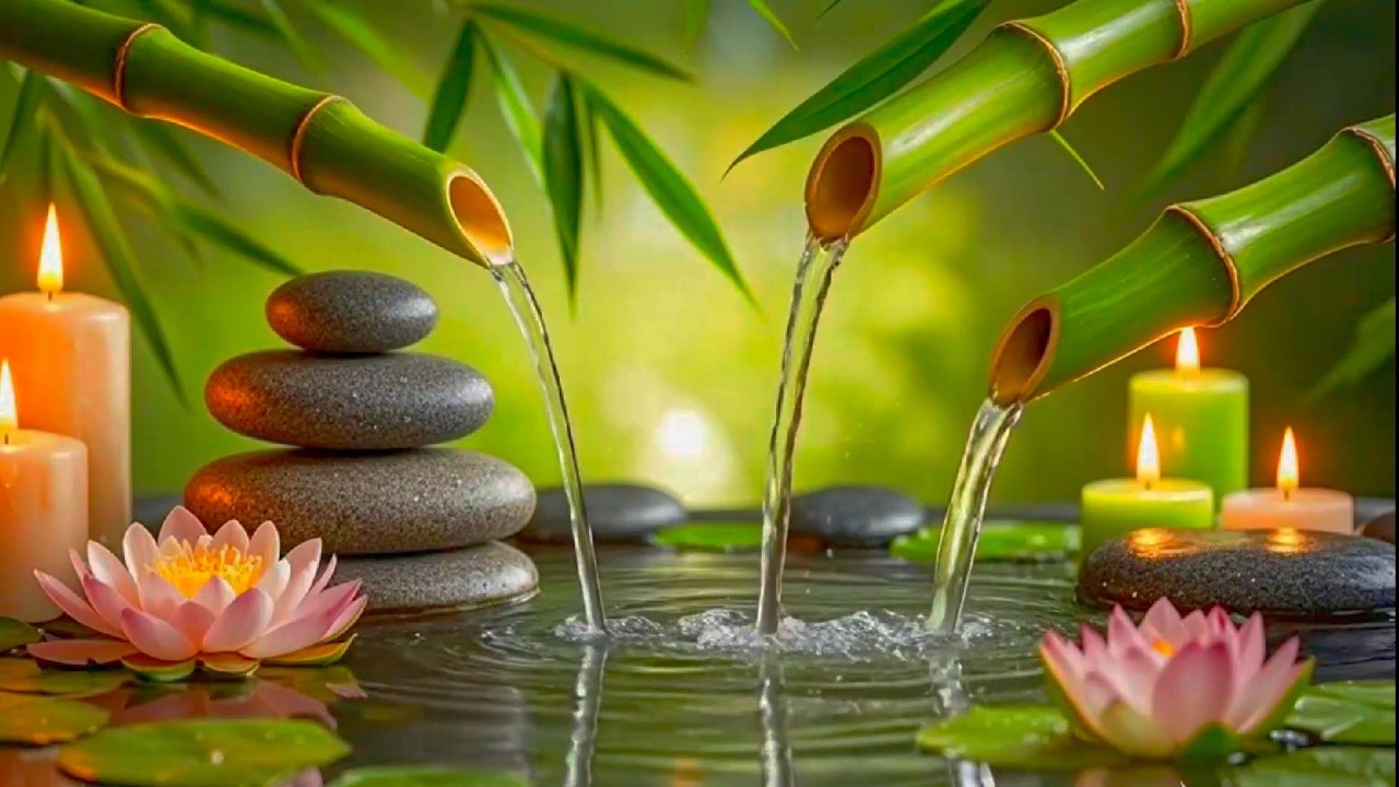 Sleep Relaxation Music with Natural Water 🌿 Anxiety Relief and Inner Calm