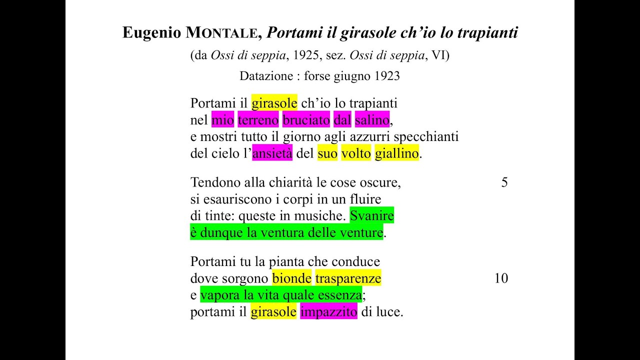 Eugenio Montale, 