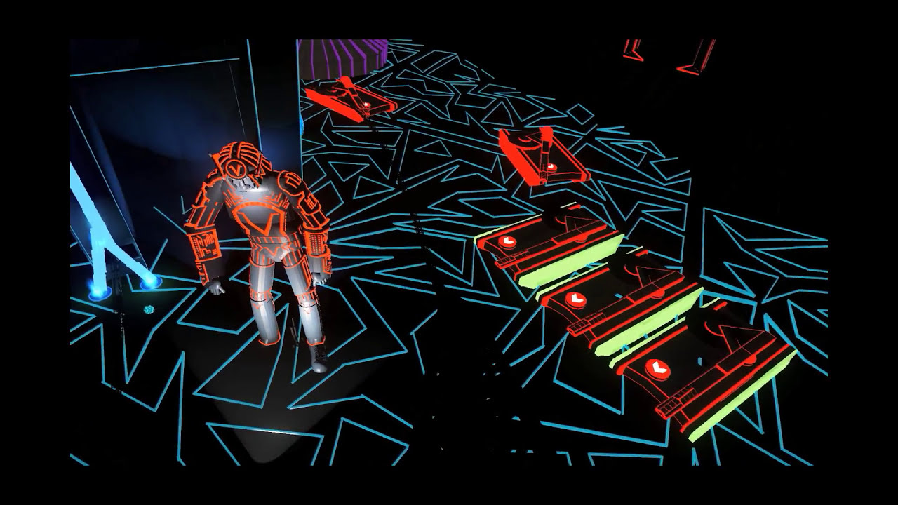 TRON Lightcycle Roller Coaster (POV) 160mph Movie Ride!