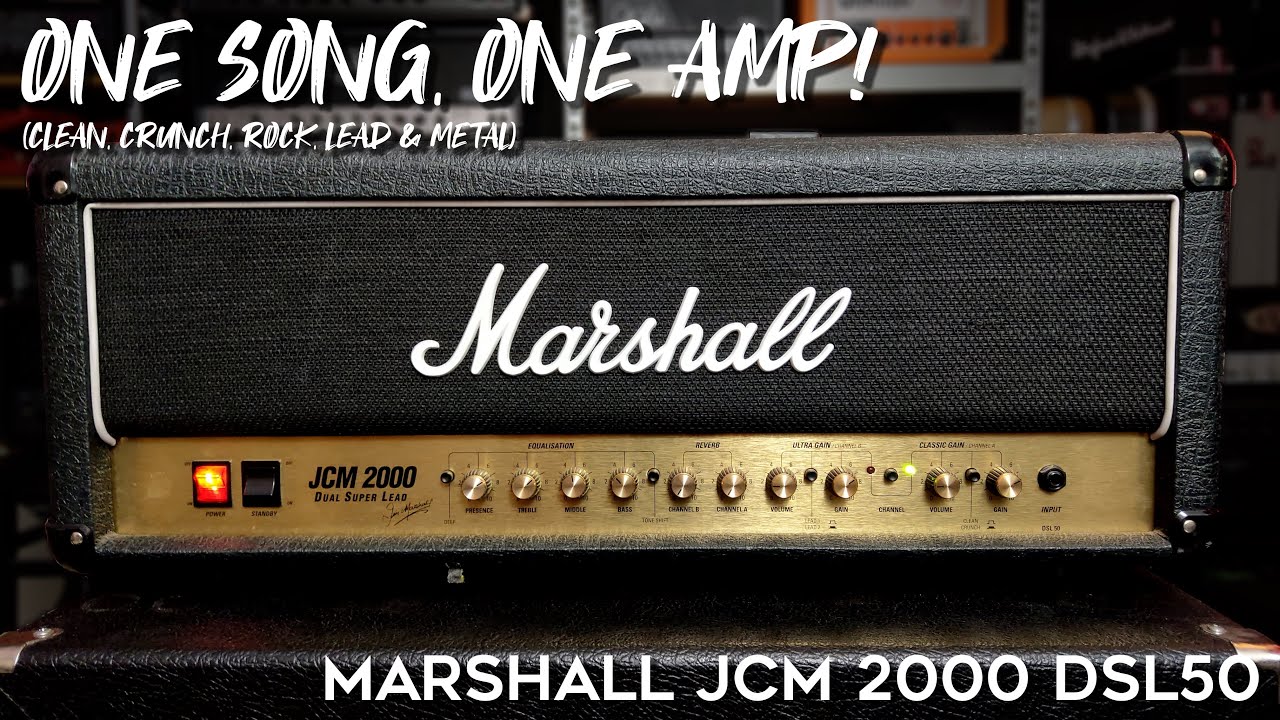 Marshall JCM 2000 DSL 50! An Underrated Classic??