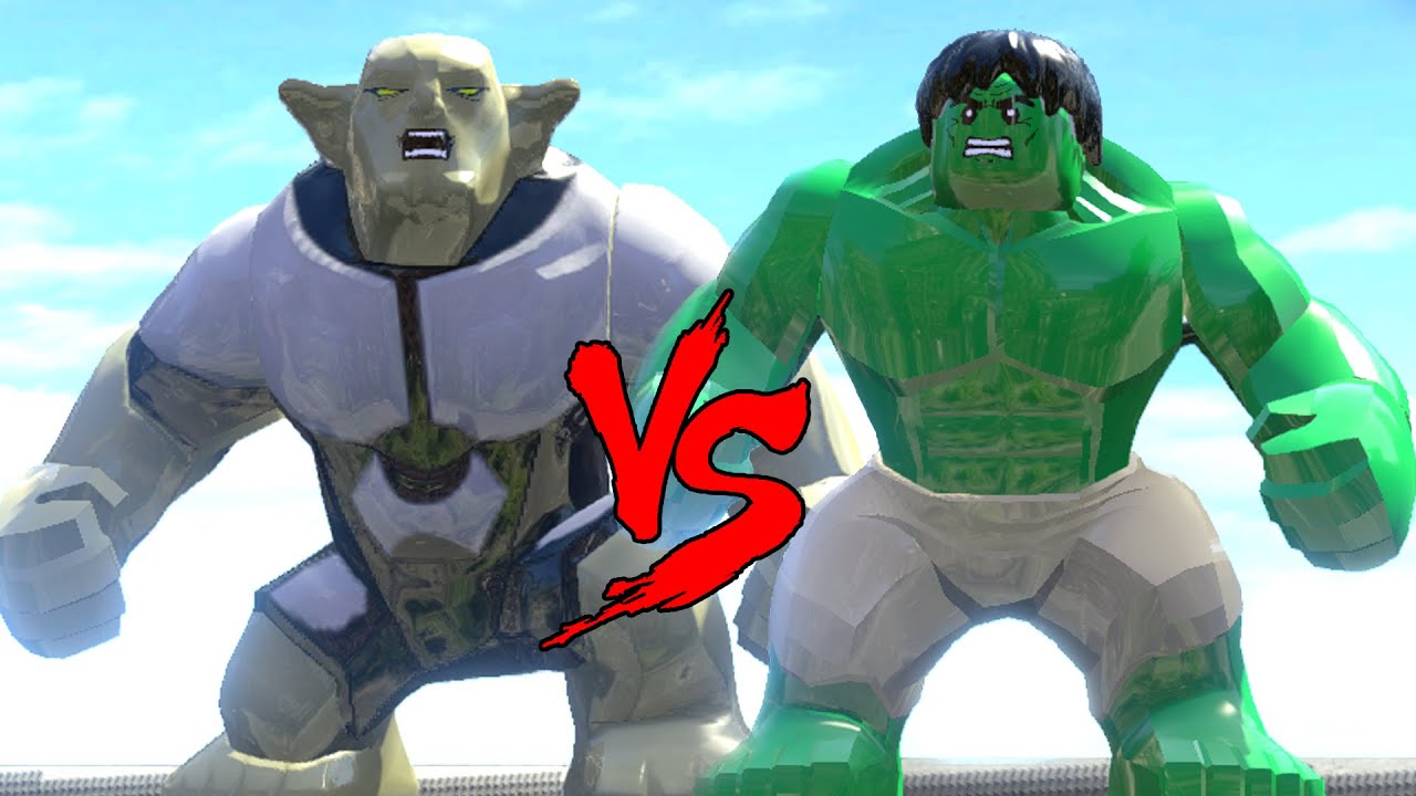 HULK VS GREEN GOBLIN (Ultimate) - (LEGO Marvel Super Heroes) EPIC BATTLE