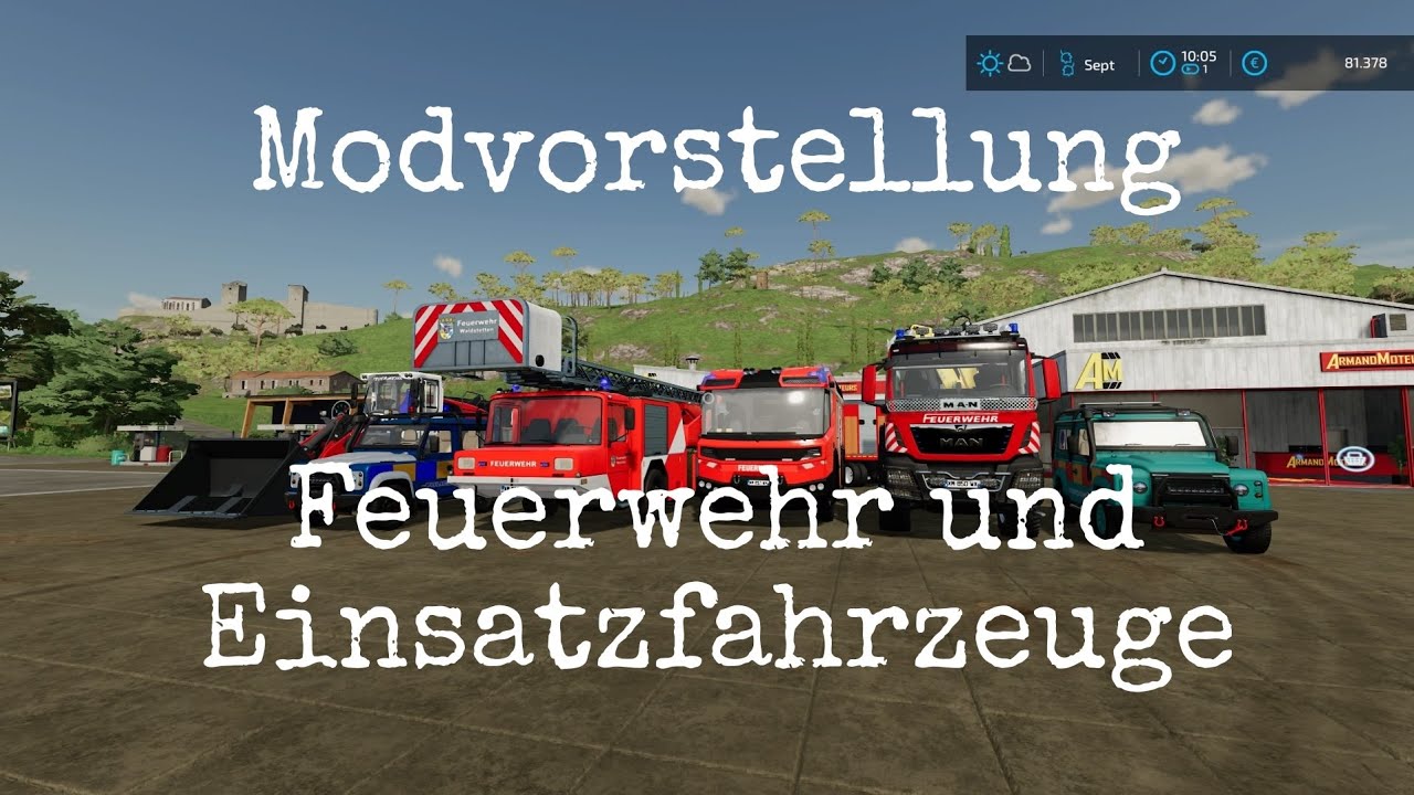 LS22 Mods (Ps4) Feuerwehr und Einsatzfahrzeuge  Modvorstellung (Ps4,Ps5,Xbs,Xb1,Pc/Mac)