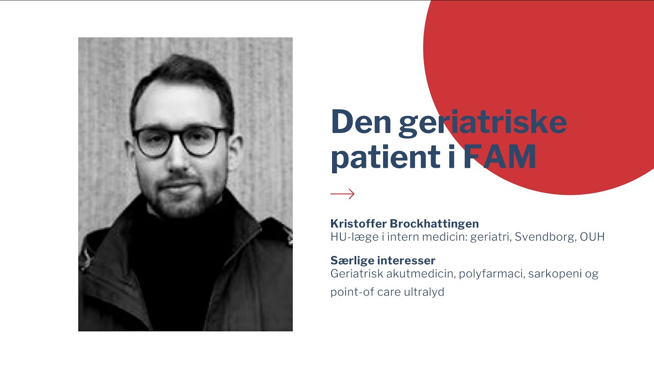 Kristoffer Brockhattingen - Geriatri - YDAM Kursusdag 7/3-21