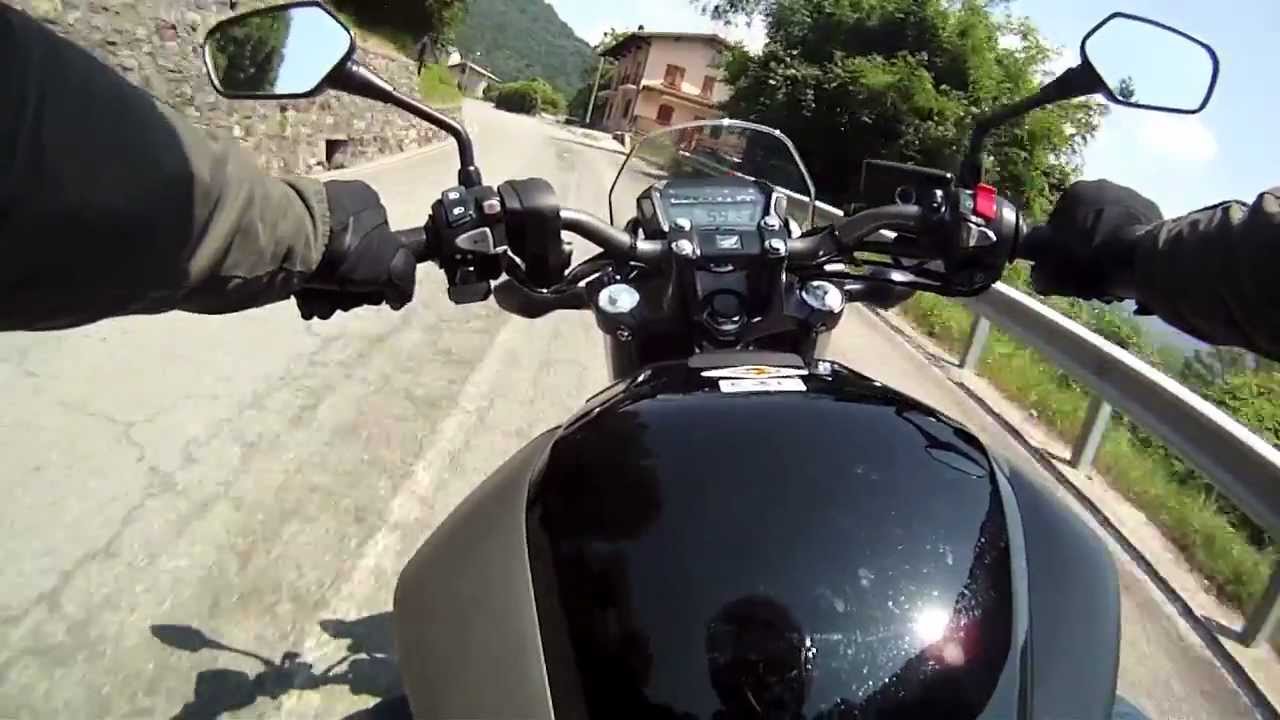 Honda NC700S DCT - Onboard da Asso alla Colma di Sormano (CO)